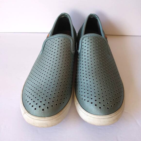 Bogs Womens 8 Kicker Slip On Shoes Breathable Perforated Comfort Jade Green - Picture 3 of 11